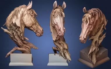 3D model Horse head (STL)
